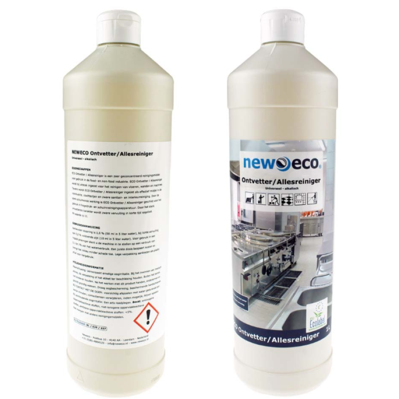 Eco ontvetter / allesreiniger industrieel 1L